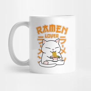 Ramen Lover Chubby Cat Mug